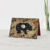 クリスマスブラックベアハルドイーグルワイルド  シーズンカード (裏面)