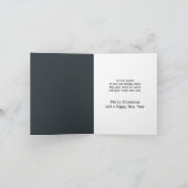 クリスマスブラックホースリース カード (内部)