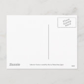 クリスマスブラックラブラドール漫画 シーズンポストカード (裏面)