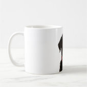 クリスマスブラックラボホリデードッグ コーヒーマグカップ (左)