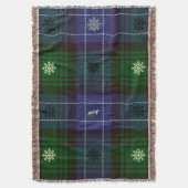 クリスマスブランケット スローブランケット (正面縦)