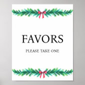 クリスマスブランチが赤ちゃんシャワーを好む ポスター (正面)