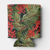 クリスマスブランチとベリー 缶クーラー (裏面)