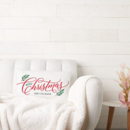 クリスマスブランチズホリデーカスタム装飾用クッション ランバークッション