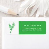 クリスマスブランチホリデー/クリスマス住所 シール (インサイチュ)