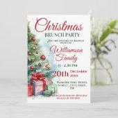 クリスマスブランチ 招待状 (スタンド正面)