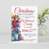 クリスマスブランチSanta Sack 招待状 (スタンド正面)