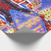 クリスマスブリス ラッピングペーパー (角)