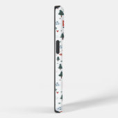 クリスマスブリティッシュショートヘア猫、クリスマスサンタ・キッテン Case-Mate iPhoneケース (裏面 / 右)