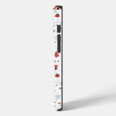 クリスマスブリティッシュショートヘア猫、クリスマスサンタ・キッテン Case-Mate iPhoneケース (裏面 / 左)