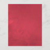 クリスマスブリデスメイドランチョンホリー招待状 チラシ (裏面)