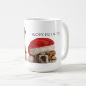 クリスマスブルドッグ コーヒーマグカップ (正面右)
