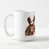 クリスマスブルドッグ コーヒーマグカップ (左)