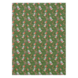 クリスマスブルフィンチパターン テーブルクロス