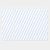 クリスマスブルーとホワイトパターン ラッピングペーパーシート (正面2)