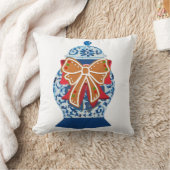 クリスマスブルージンジャージャー クッション (ブランケット)