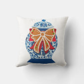 クリスマスブルージンジャージャー クッション (裏面)