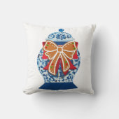 クリスマスブルージンジャージャー クッション (正面)