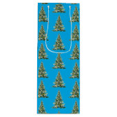 クリスマスブルージンジャーズ ワインギフトバッグ (正面)