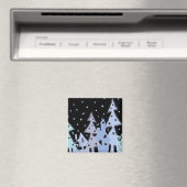 クリスマスブルータウン マグネット (インサイチュ (食洗機))