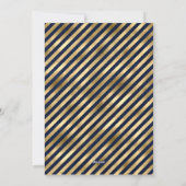 クリスマスブルーツリービジネスロゴ シーズンカード (裏面)