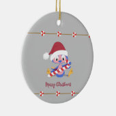 クリスマスブルーバードキャンディデコカスタムー年 セラミックオーナメント (右)