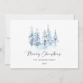 クリスマスブルー冬素朴景観事業 シーズンカード (正面)