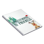 クリスマスブレインストーミング進行中のノートブック ノートブック (右側)