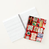 クリスマスブロックイラストレーションマス ノートブック (内部)