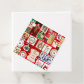 クリスマスブロックイラストレーションマス フェイバータグ (インサイチュ)