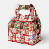 クリスマスブロックイラストレーションマス フェイバーボックス (裏面サイド)