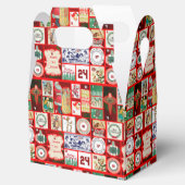 クリスマスブロックイラストレーションマス フェイバーボックス (オープン)