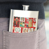 クリスマスブロックイラストレーションマス フラスク (インサイチュ)