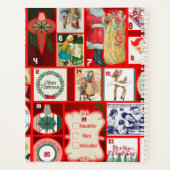 クリスマスブロックイラストレーションマス プランナー手帳 (裏面)