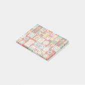 クリスマスブロックイラストレーションマス ポストイット (アングル)