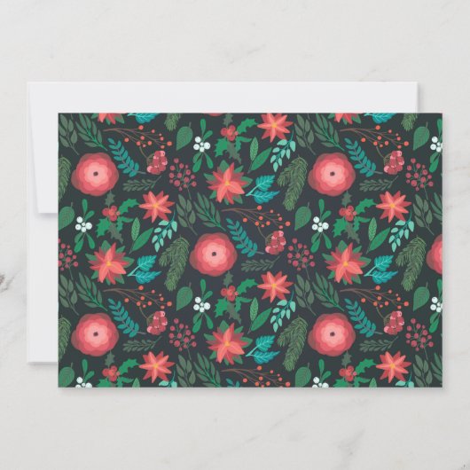 クリスマスブロージザシーズンホリデーパーティー 招待状 (裏面)