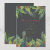 クリスマスブーグス招待状 シーズンカード (正面/裏面)