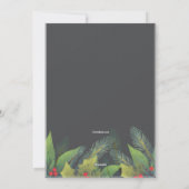 クリスマスブーグス招待状 シーズンカード (裏面)