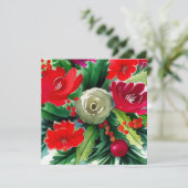 クリスマスブーケ シーズンカード (スタンド正面)