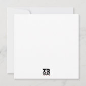 クリスマスブーケ シーズンカード (裏面)