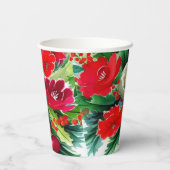 クリスマスブーケ 紙コップ (裏面)