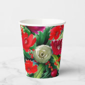 クリスマスブーケ 紙コップ (左)