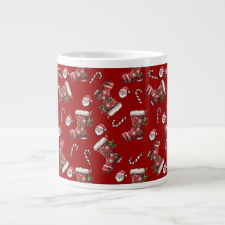 クリスマスブーツの祭典 ジャンボコーヒーマグカップ