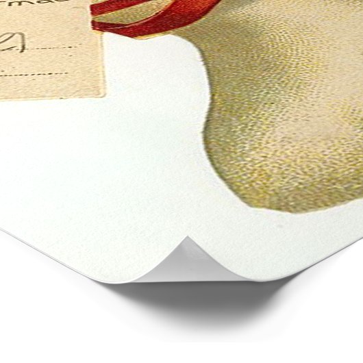 クリスマスブーツ ポスター (角)