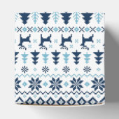 クリスマスブ伝統的ルーパーソナライズされたプ特典ボックス フェイバーボックス (上部)