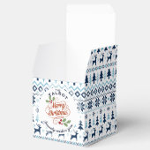 クリスマスブ伝統的ルーパーソナライズされたプ特典ボックス フェイバーボックス (オープン)