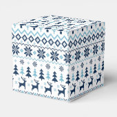 クリスマスブ伝統的ルーパーソナライズされたプ特典ボックス フェイバーボックス (裏面サイド)