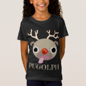 クリスマスプおもしろいグ Tシャツ (正面)