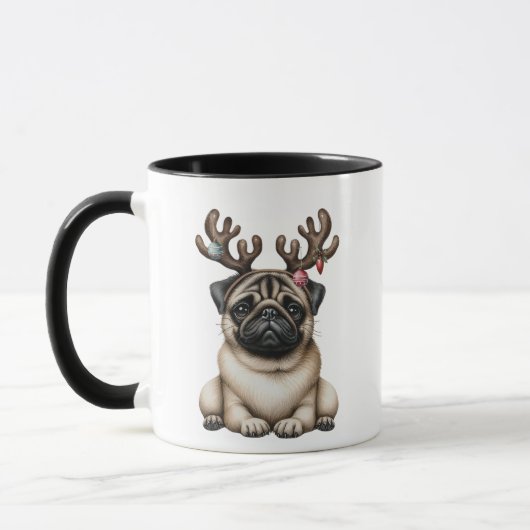 クリスマスプグマグカップ マグカップ (左)