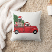 クリスマスプグ愛犬家オーナーズクリスマスクリスマス クッション (ブランケット)